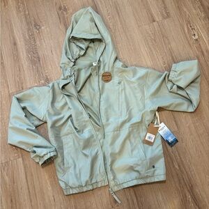 Light Green Hooded Jacket